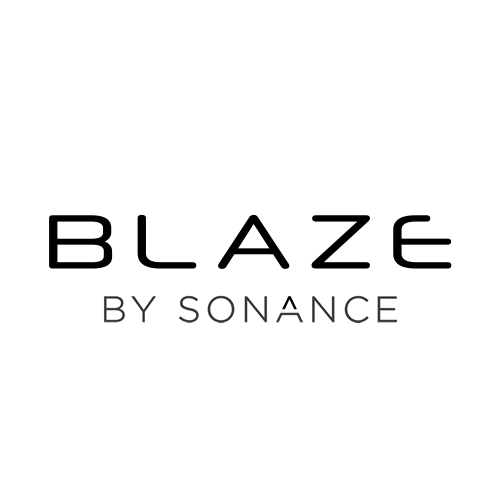 Blaze By Sonance- Logo- Garrett Audiovisuais